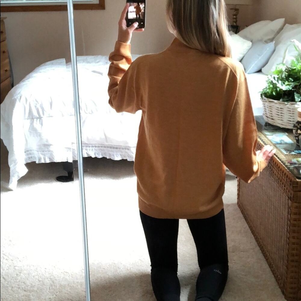 Villini - Mustard Merino Wool Sweater - Picture 4 of 6